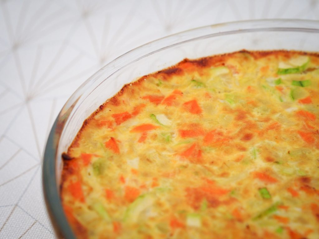 Flan carottes courgettes recette