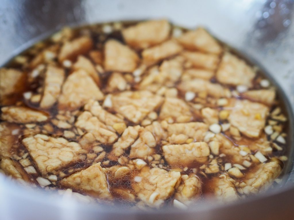 Marinade tempeh