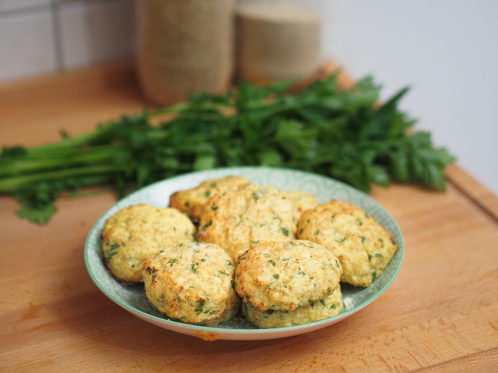 Recette galette chou fleur quinoa persil